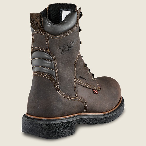 Red Wing Safety Boots Dynaforce® - 8-Inch Insulated Waterproof Toe - Mørke Grå - Herre 9637-ZBPSJ